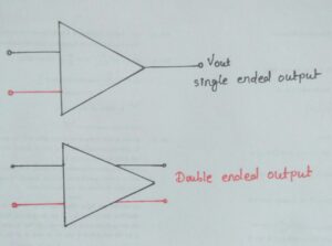 Single and double ended output (op aap)