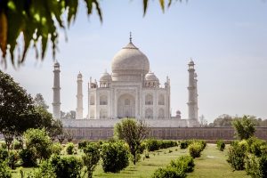 Taj Mahal , air Pollution effects 